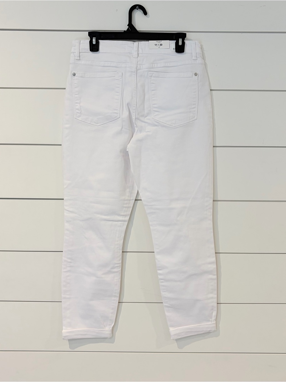 Judy Blue White Distressed Boyfriend Jeans Coastal Cowgirl Y2K 11/30 - Picture 6 of 16